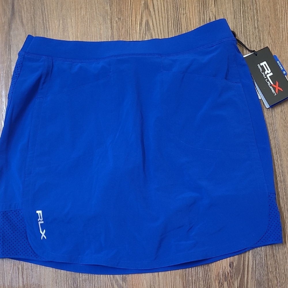 Ralph Lauren RLX Royal Blue Skirt NEW